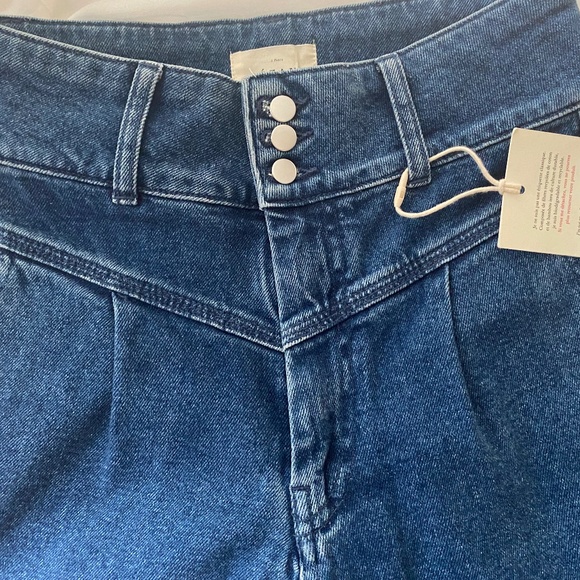 Sezane Sama Denim Trousers NWT (EU 34/US 2) - Picture 3 of 7
